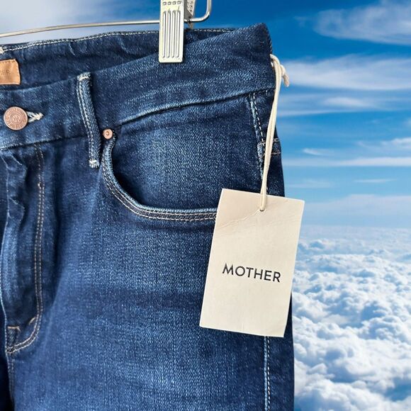 MOTHER Size 32 High Waisted Looker Ankle Jeans These Boots Are Made For Walking - Picture 5 of 11